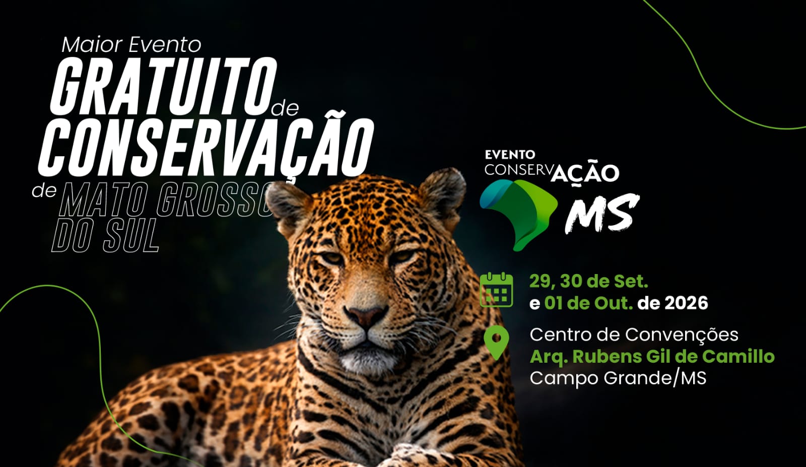 Banner oficial do Evento ConservAção MS 2026